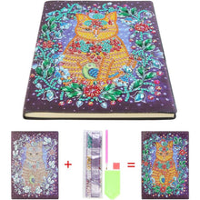 Load image into Gallery viewer, Diamond Painting Notebook Cat