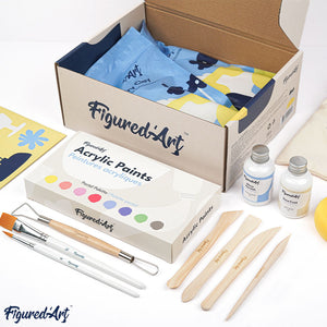 Pottery painting kit