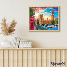 Load image into Gallery viewer, Paint by numbers London In The Spring Figured'Art new arrivals, intermediate, cities