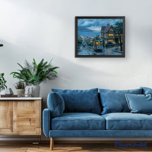 Load image into Gallery viewer, Paint by numbers | Tramway at dusk | intermediate new arrivals landscapes cities | Figured'Art