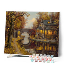 Load image into Gallery viewer, Paint by numbers | Retirement and tranquility | advanced new arrivals landscapes cities | Figured'Art