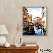 Load image into Gallery viewer, Paint by numbers | Venice watercolor | intermediate new arrivals landscapes cities | Figured'Art