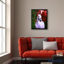 Load image into Gallery viewer, Paint by numbers | Horse and colorful background | animals horses intermediate new arrivals | Figured'Art