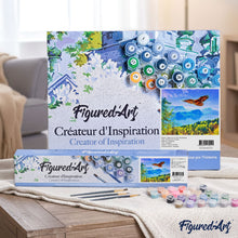 Load image into Gallery viewer, Paint by numbers | Eagle and landscape in Switzerland | eagles animals intermediate new arrivals birds landscapes | Figured'Art