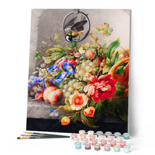 Load image into Gallery viewer, Paint by numbers | Flowers and fruits - Herman Henstenburgh | advanced flowers new arrivals reproduction | Figured'Art