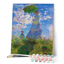 Load image into Gallery viewer, Paint by numbers | The walk - Monet | intermediate new arrivals reproduction | Figured'Art