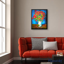 Load image into Gallery viewer, Paint by numbers | Vase with poppies - Van Gogh | flowers intermediate new arrivals reproduction | Figured'Art
