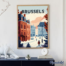 Load image into Gallery viewer, Travel Poster Brussels