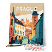 Load image into Gallery viewer, Travel Poster Prague