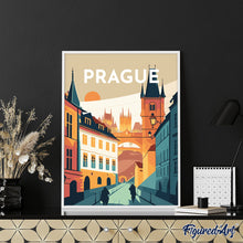 Load image into Gallery viewer, Travel Poster Prague