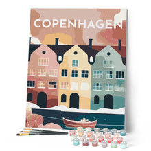 Load image into Gallery viewer, Travel Poster Copenhagen