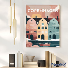 Load image into Gallery viewer, Travel Poster Copenhagen