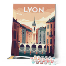 Load image into Gallery viewer, Travel Poster Lyon