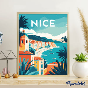 Travel Poster Nice