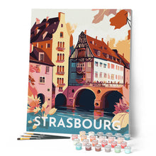 Load image into Gallery viewer, Travel Poster Strasbourg