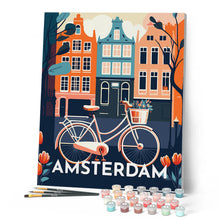 Load image into Gallery viewer, Travel Poster Amsterdam