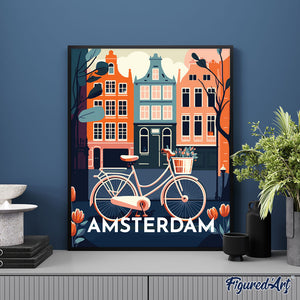 Travel Poster Amsterdam