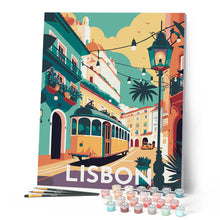 Load image into Gallery viewer, Travel Poster Lisbon
