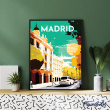 Load image into Gallery viewer, Travel Poster Madrid