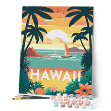 Load image into Gallery viewer, Travel Poster Hawaii
