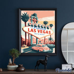 Travel Poster Las Vegas