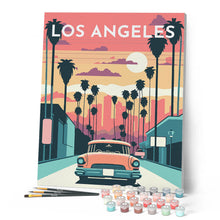 Load image into Gallery viewer, Travel Poster Los Angeles