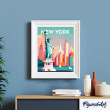 Load image into Gallery viewer, Travel Poster New York