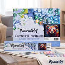 Load image into Gallery viewer, Colourful Abstract Bear