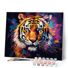 Load image into Gallery viewer, Colourful Abstract Tiger