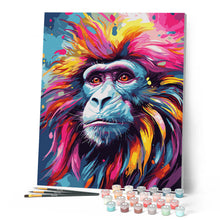 Load image into Gallery viewer, Colourful Abstract Baboon