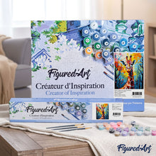 Load image into Gallery viewer, Colourful Abstract Giraffe