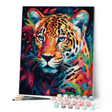 Load image into Gallery viewer, Colourful Abstract Leopard