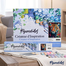 Load image into Gallery viewer, Colourful Abstract Leopard