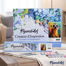 Load image into Gallery viewer, Colourful Abstract Meerkat