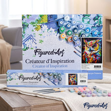 Load image into Gallery viewer, Colourful Abstract Owl