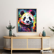 Load image into Gallery viewer, Colourful Abstract Panda