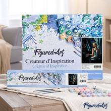 Load image into Gallery viewer, Art Deco Woman at a Piano