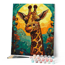 Load image into Gallery viewer, Giraffe Art Deco