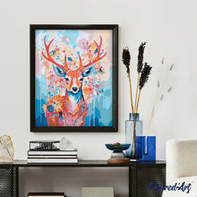 Load image into Gallery viewer, Colourful Deer in Bloom