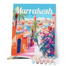 Load image into Gallery viewer, Travel Poster Marrakesh Morocco