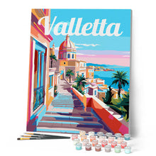 Load image into Gallery viewer, Travel Poster Valletta Malta