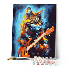 Load image into Gallery viewer, Rocker Cat Abstract