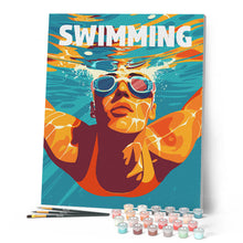 Load image into Gallery viewer, Sport Poster Swimming