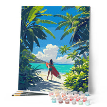 Load image into Gallery viewer, Tropical Surfing Paradise