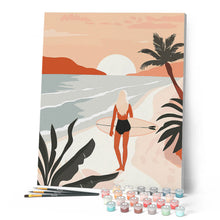 Load image into Gallery viewer, Sunset Beach Walk