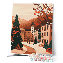 Load image into Gallery viewer, Cosy Mountain Town