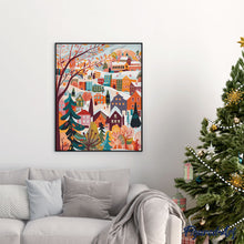 Load image into Gallery viewer, Colourful Winter Village