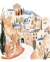 Load image into Gallery viewer, Paint by numbers kit for adults Winter Village 2 Figured&#39;Art UK