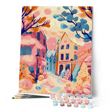 Load image into Gallery viewer, Snowy Village 1