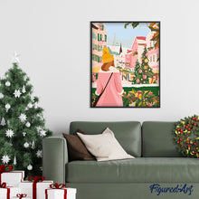 Load image into Gallery viewer, Girl at Christmas Market